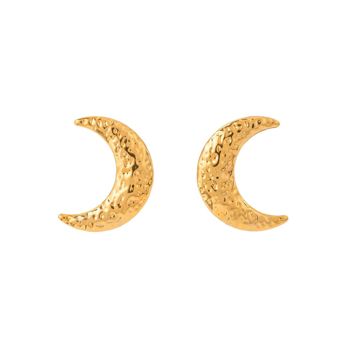 HALF MOON Øreringe